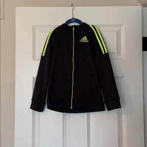Adidas boys zip up